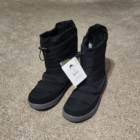 Ozark Trail Other - Ozark Trail Black Winter/Snow Boots Men's Sz 10